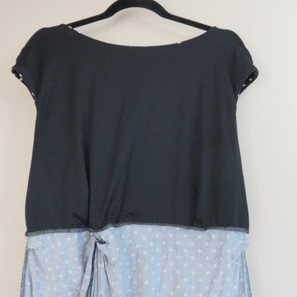 Merona Polka Dot Jersey Dress | Black & White - Picture 8 of 10